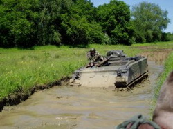 Exelement Tank Driving